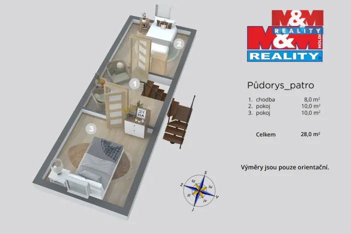 Prodej rodinného domu, Hostomice, Palackého, 81 m2