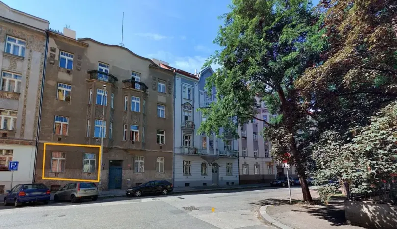 Pronájem bytu 2+1, Praha - Karlín, Hybešova, 74 m2