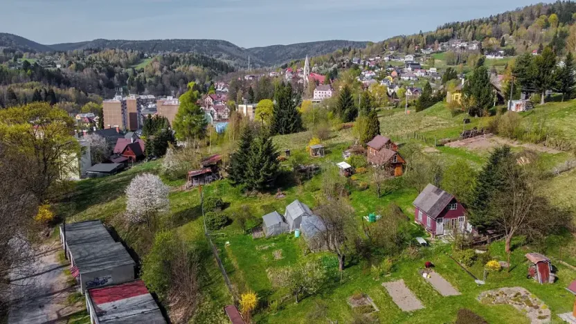 Prodej zahrady, Tanvald, Popelnická, 502 m2