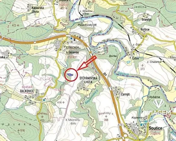 Prodej podílu lesa, Trhový Štěpánov, 6300 m2