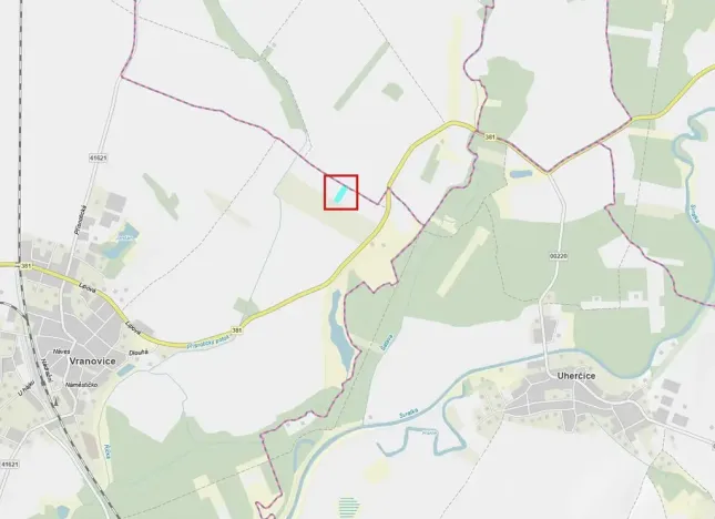 Prodej podílu pole, Vranovice, 2400 m2