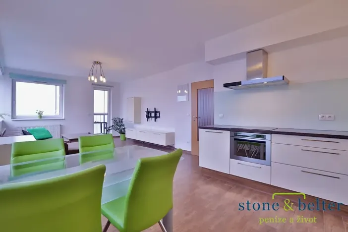 Pronájem bytu 2+kk, Praha - Michle, V dolině, 57 m2