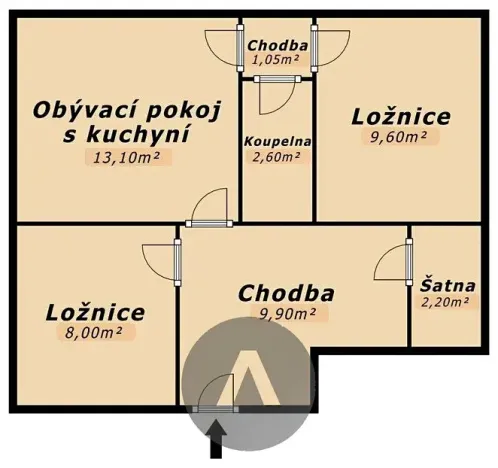 Prodej bytu 3+kk, Torrevieja, Španělsko, Calle Emil, 56 m2