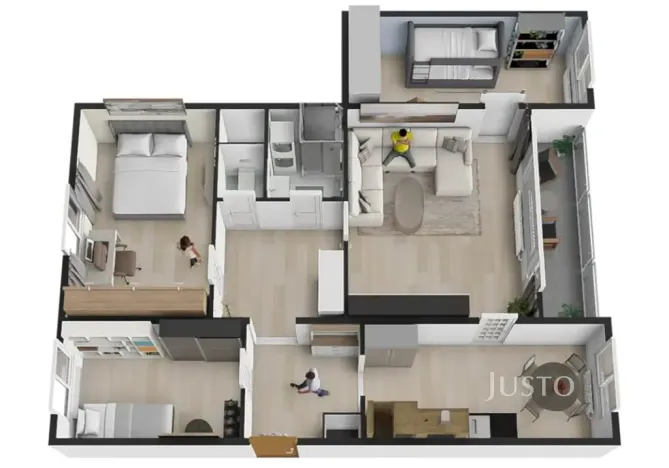 Prodej bytu 4+1, Ústí nad Labem, Spartakiádní, 82 m2