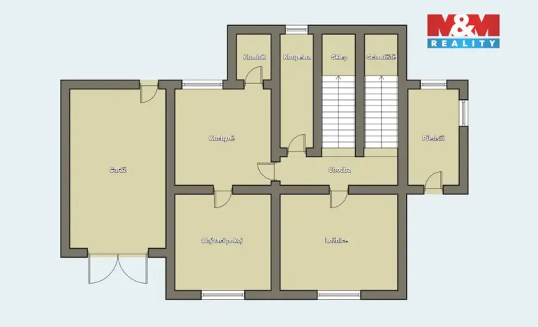 Prodej rodinného domu, Kladruby, 100 m2
