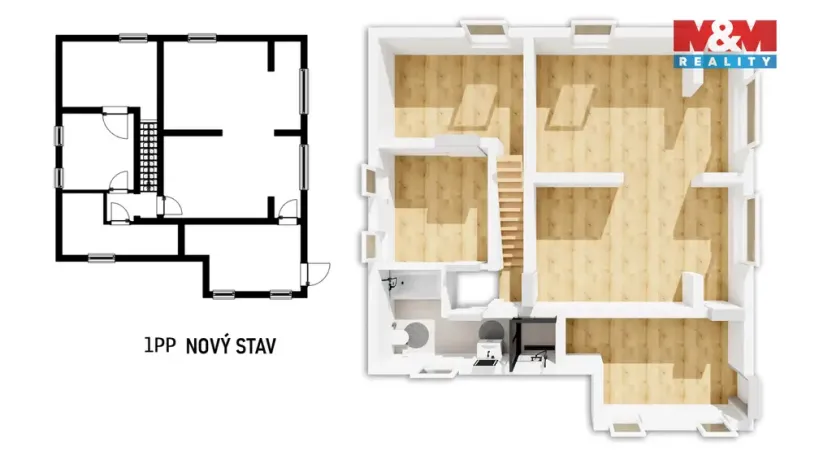 Prodej rodinného domu, Horoměřice, K Rybníku, 182 m2