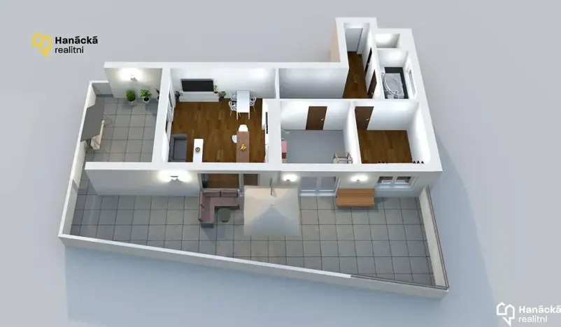 Prodej bytu 3+kk, Olomouc, Rokycanova, 80 m2