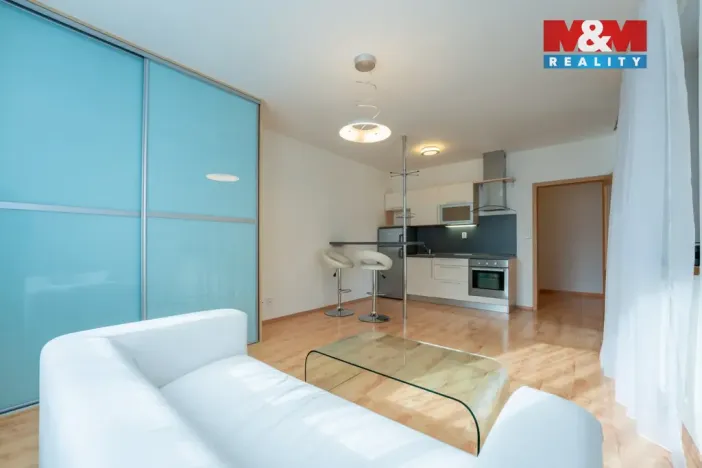 Pronájem bytu 1+kk, Praha - Braník, Na vinohradu, 34 m2