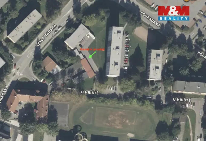 Prodej garáže, Ústí nad Orlicí, 18 m2