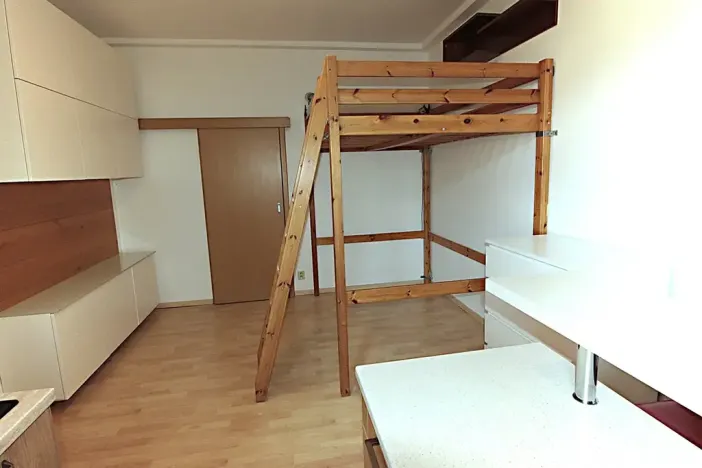 Pronájem bytu 1+kk, Praha - Holešovice, Heřmanova, 26 m2