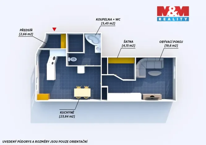 Prodej bytu 2+kk, Plzeň, Vrchlického, 57 m2