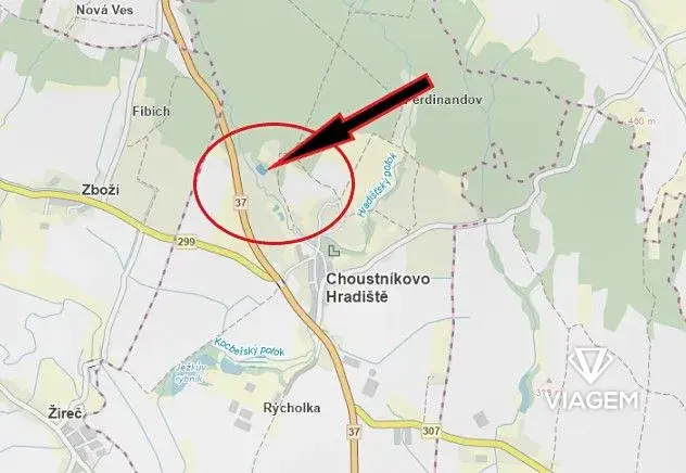 Prodej podílu zahrady, Choustníkovo Hradiště, 3542 m2