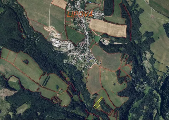 Prodej pole, Lipová, 5380 m2