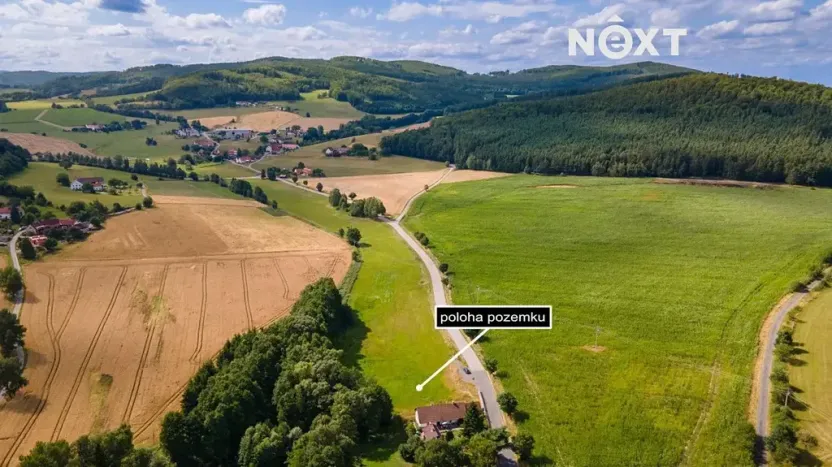 Prodej pozemku pro bydlení, Nová Ves, 3750 m2