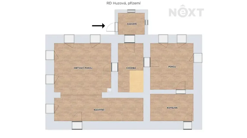 Prodej rodinného domu, Huzová, 170 m2