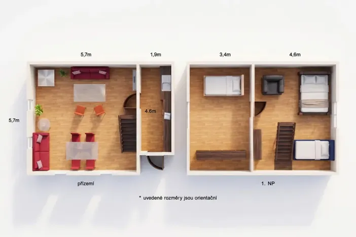 Prodej chaty, Morávka, 65 m2