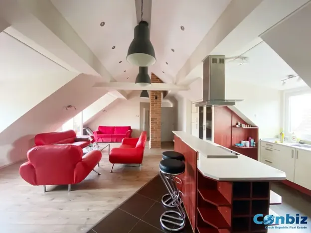 Pronájem bytu 3+kk, Praha - Podolí, Podolská, 125 m2