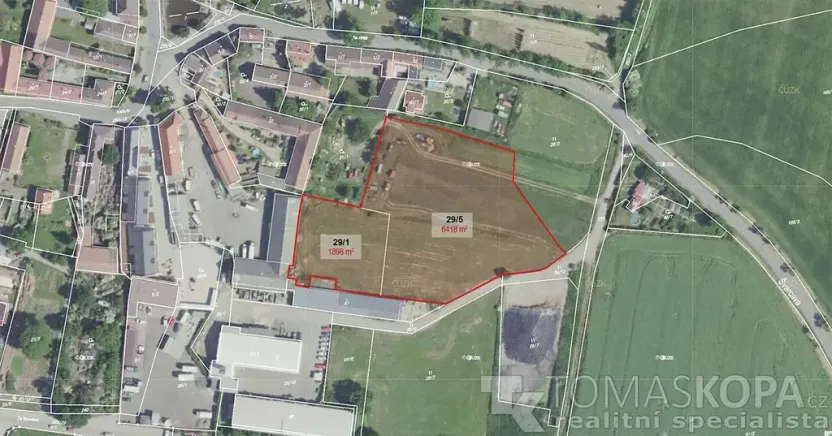 Prodej pozemku pro bydlení, Vysoký Újezd, 8316 m2
