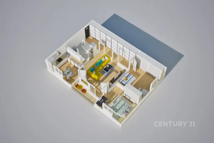 Prodej bytu 3+1, Děčín, Kosmonautů, 75 m2