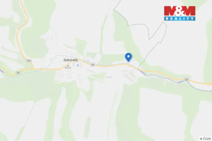 Pronájem bytu 2+1, Snědovice - Sukorady, 55 m2