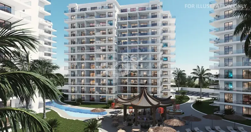 Prodej bytu 2+kk, Trikomo, Kypr, 60 m2