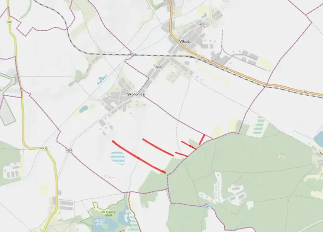 Prodej pole, Skoronice, 18279 m2