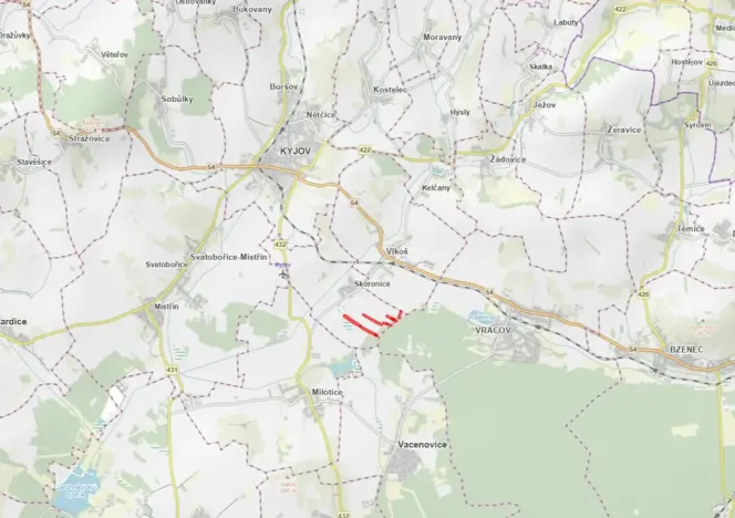 Prodej pole, Skoronice, 18279 m2