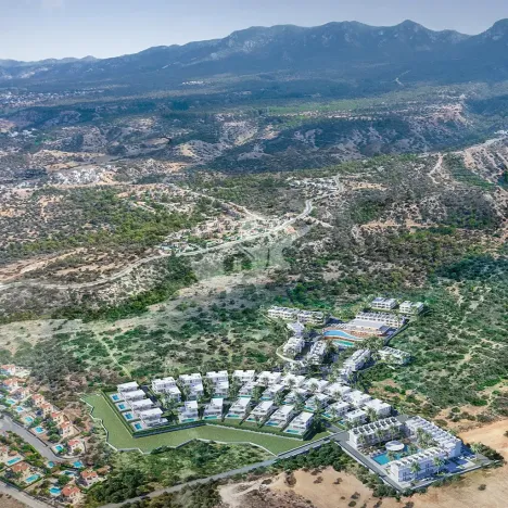 Prodej bytu 1+kk, Agios Amvrosios Keryneias, Kypr, 38 m2