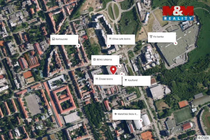 Pronájem bytu 2+kk, Brno, Střední, 49 m2