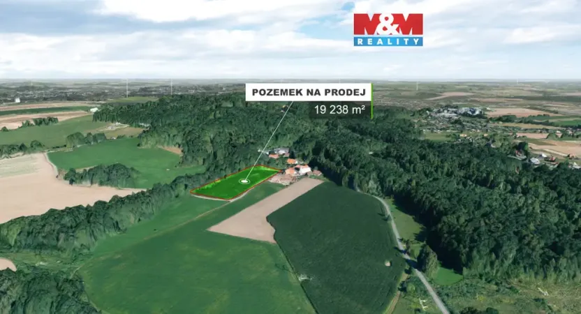 Prodej pole, Frýdek-Místek - Skalice, 19235 m2