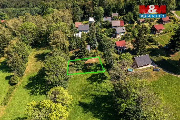 Prodej pozemku pro bydlení, Jiřetín pod Jedlovou - Rozhled, 545 m2