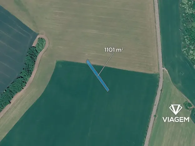 Prodej pole, Násedlovice, 1101 m2