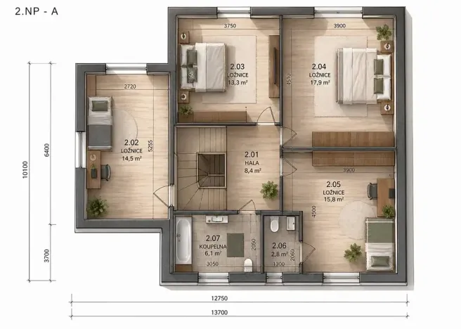 Prodej rodinného domu, Praha - Řeporyje, 166 m2