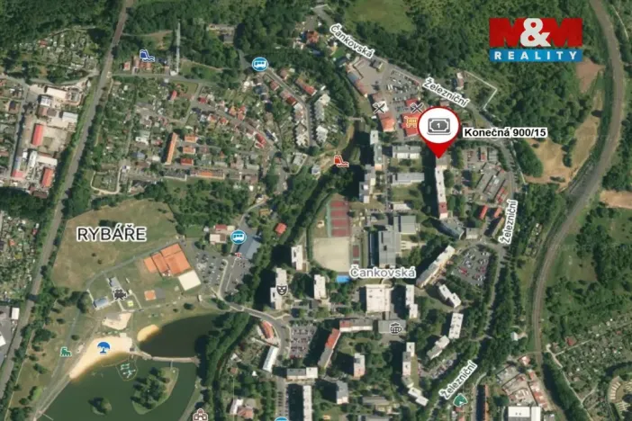 Prodej bytu 1+kk, Karlovy Vary - Rybáře, Konečná, 24 m2