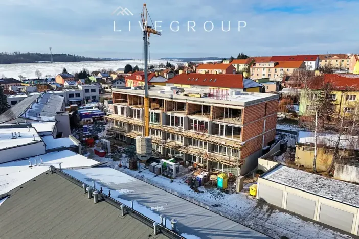 Prodej bytu 1+kk, Zbýšov, čtvrť Padělky, 54 m2
