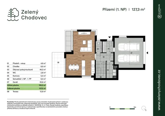 Prodej rodinného domu, Praha - Chodov, Blažimská, 288 m2