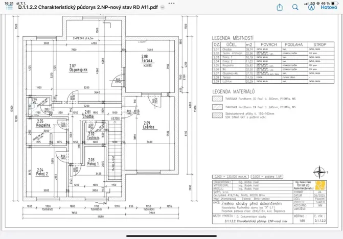 Prodej bytu 4+kk, Šlapanice, 105 m2