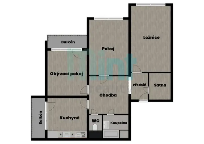 Prodej bytu 3+1, Ostrava, Zdeňka Štěpánka, 83 m2