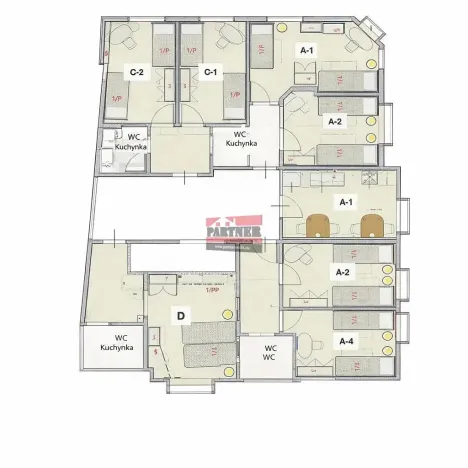 Prodej vícegeneračního domu, Veselí nad Lužnicí, náměstí T. G. Masaryka, 262 m2