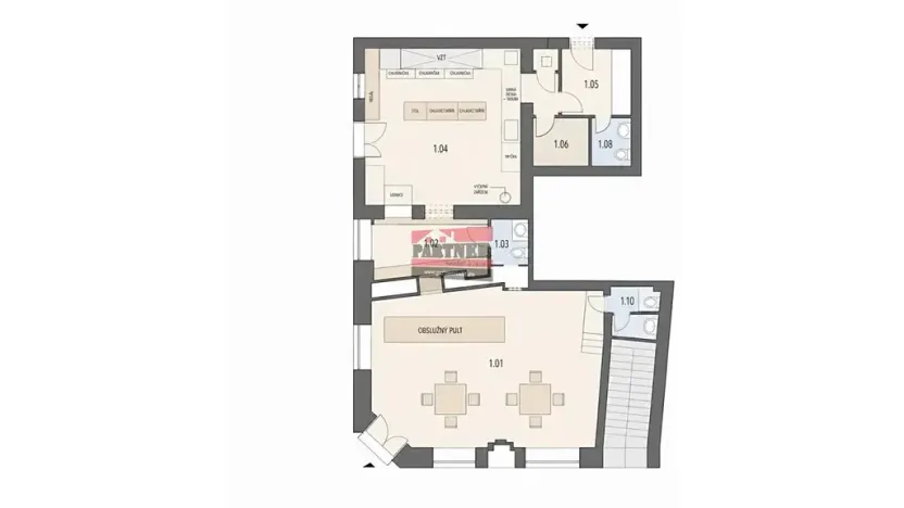 Prodej vícegeneračního domu, Veselí nad Lužnicí, náměstí T. G. Masaryka, 262 m2