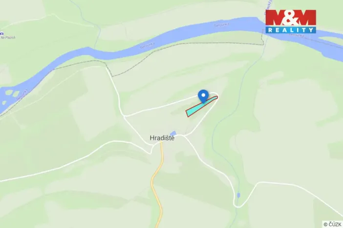Prodej pozemku pro bydlení, Hradiště, 3518 m2