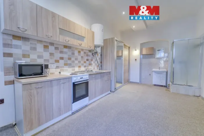 Pronájem bytu 1+kk, Plzeň - Východní Předměstí, Koterovská, 23 m2