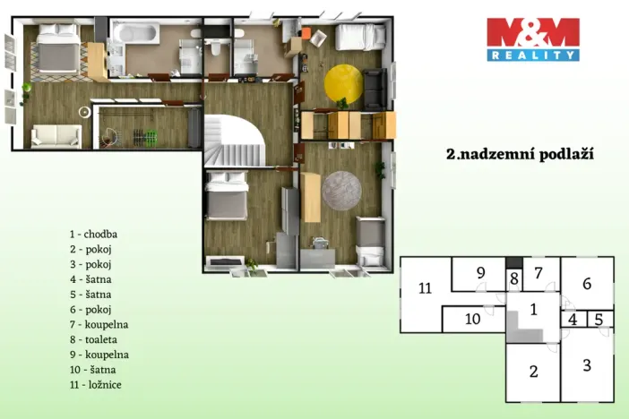Prodej rodinného domu, Kladno - Rozdělov, U Cihelny, 216 m2