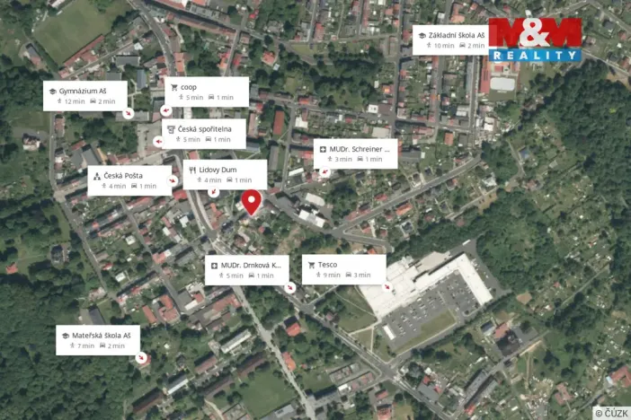 Prodej rodinného domu, Aš, Šumavská, 92 m2