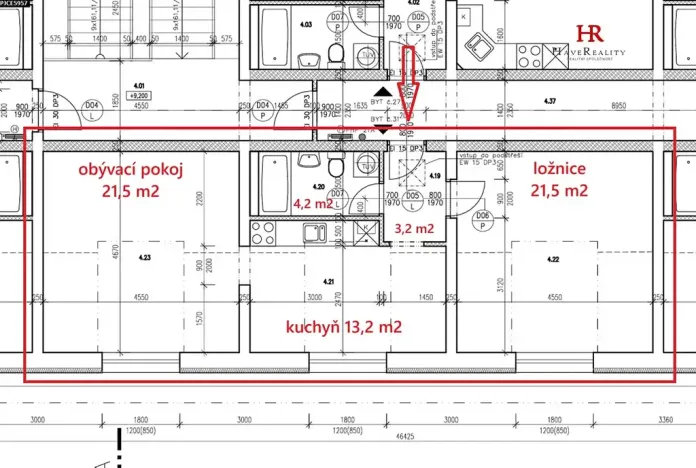 Pronájem bytu 2+1, Benešov, Na Chmelnici, 63 m2