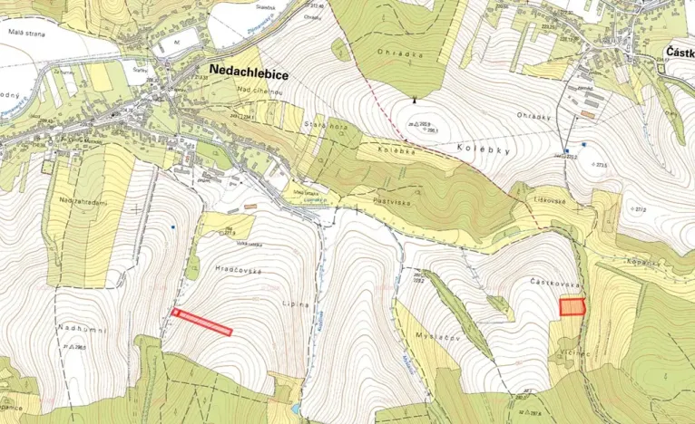 Prodej louky, Nedachlebice, 16411 m2
