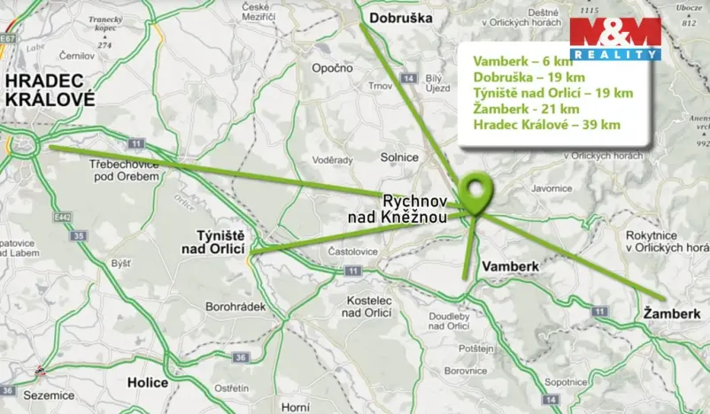Prodej chaty, Rychnov nad Kněžnou, 25 m2