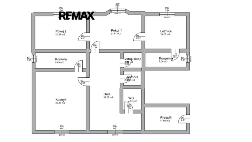 Pronájem bytu 3+1, Rychvald, Vléčná, 85 m2