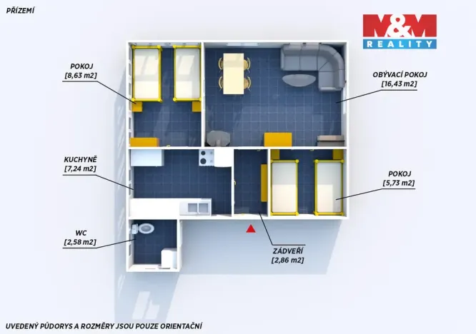 Prodej chaty, Bystřice - Ouběnice, 41 m2