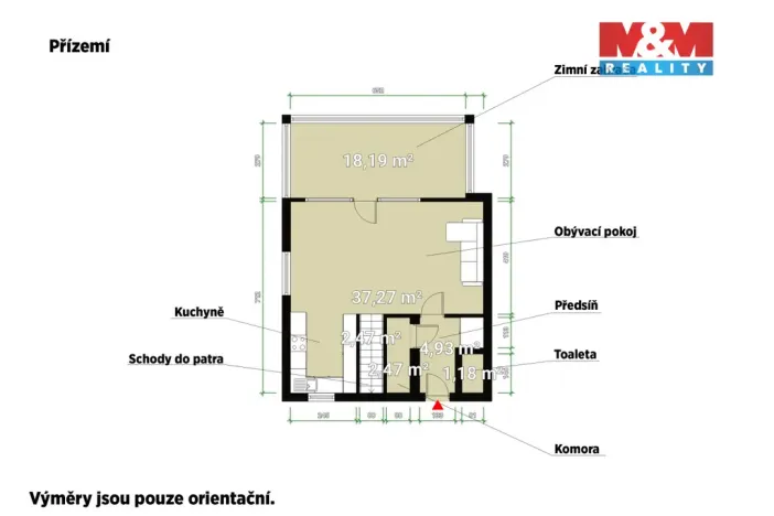 Prodej bytu 4+kk, Králův Dvůr - Křižatky, Na Vinohradech, 94 m2
